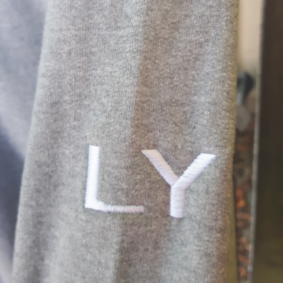 grey quarter-zip quarter zip sweatshirt - Picture 5 of 5